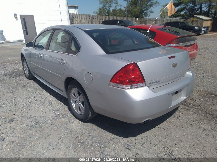 2016 CHEVROLET IMPALA LIMITED LS - 2G1WA5E32G1101586