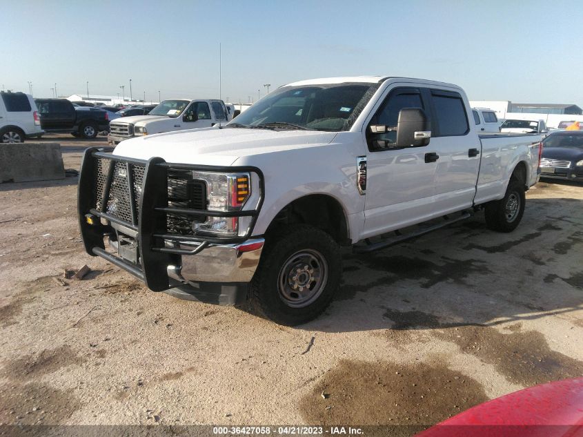 2019 FORD SUPER DUTY F-250 SRW XL/XLT/LARIAT - 1FT7W2B61KEE01556