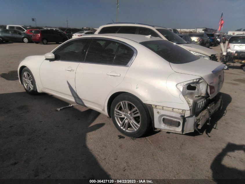 2013 INFINITI G37 SEDAN JOURNEY JN1CV6AP7DM723648