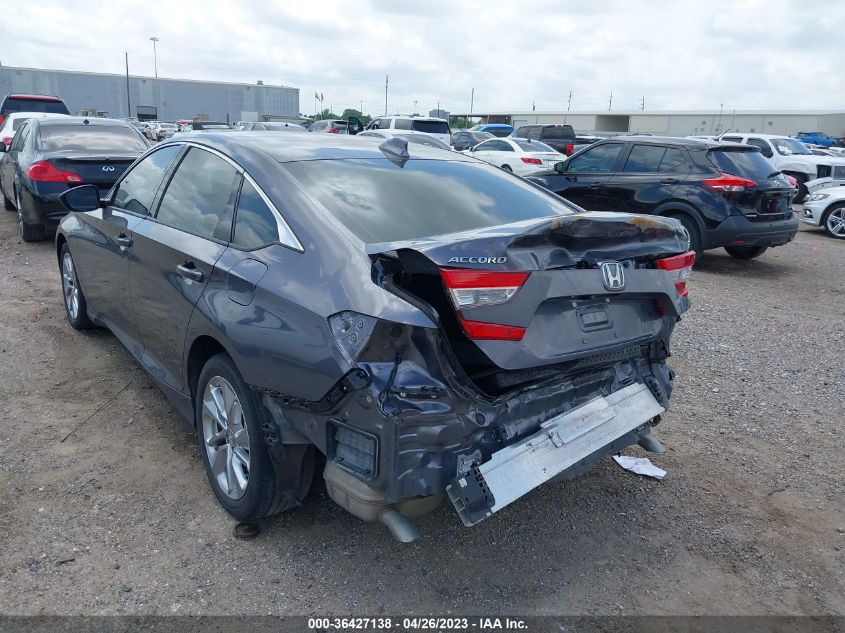 2019 HONDA ACCORD SEDAN LX 1.5T - 1HGCV1F13KA060471
