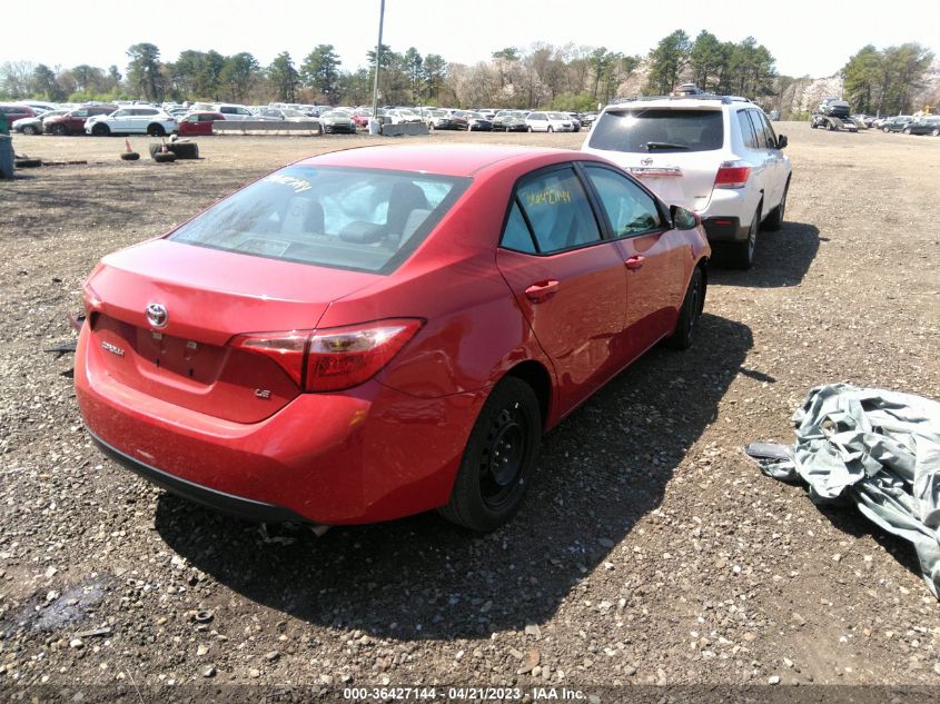 2019 TOYOTA COROLLA L/LE/SE/XLE/XSE - 5YFBURHE5KP935749