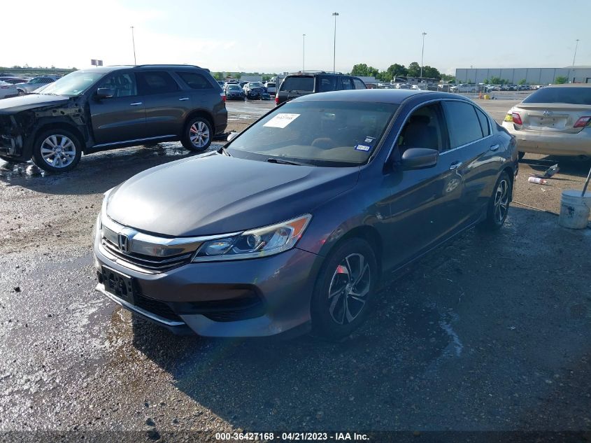 2016 HONDA ACCORD SEDAN LX - 1HGCR2F35GA174104