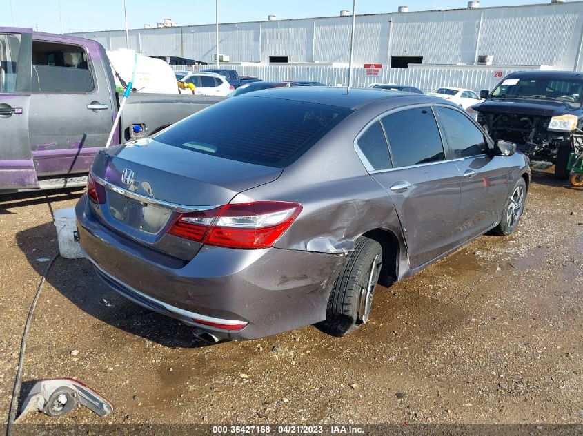 2016 HONDA ACCORD SEDAN LX - 1HGCR2F35GA174104