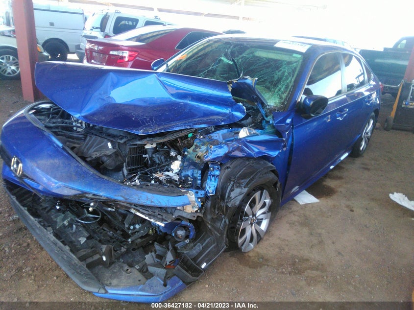 VIN 2HGFE2F26NH522863 2022 HONDA CIVIC SEDAN LX