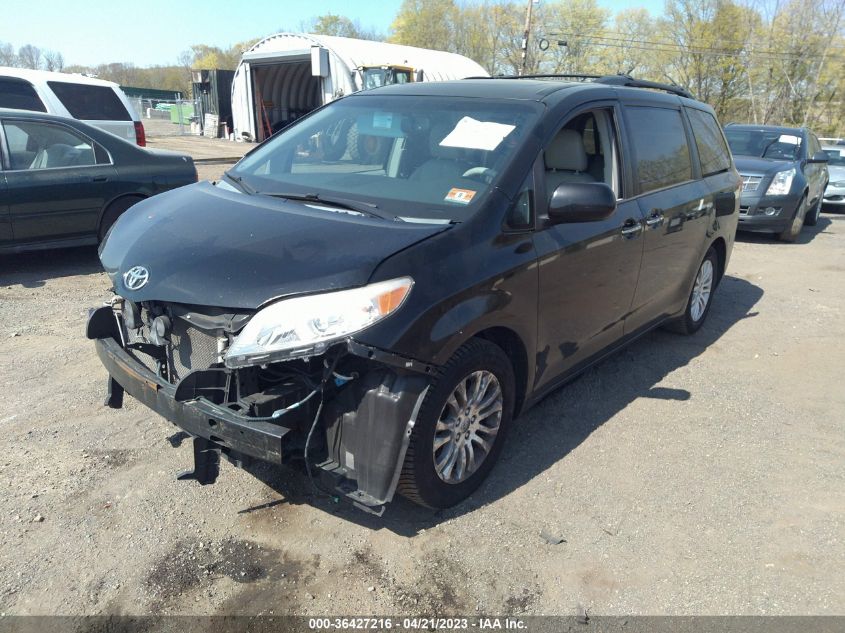 2013 TOYOTA SIENNA XLE AAS/XLE/LTD - 5TDYK3DC0DS293193