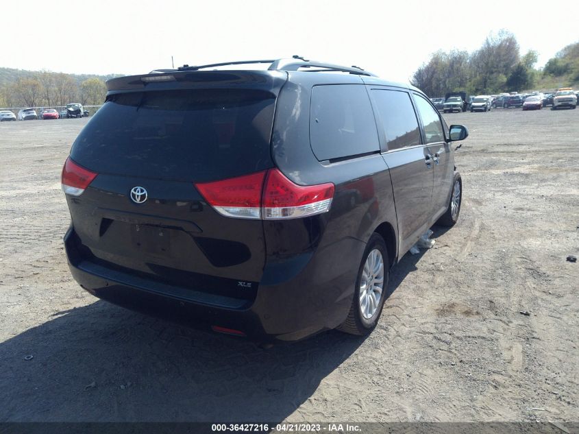 2013 TOYOTA SIENNA XLE AAS/XLE/LTD - 5TDYK3DC0DS293193