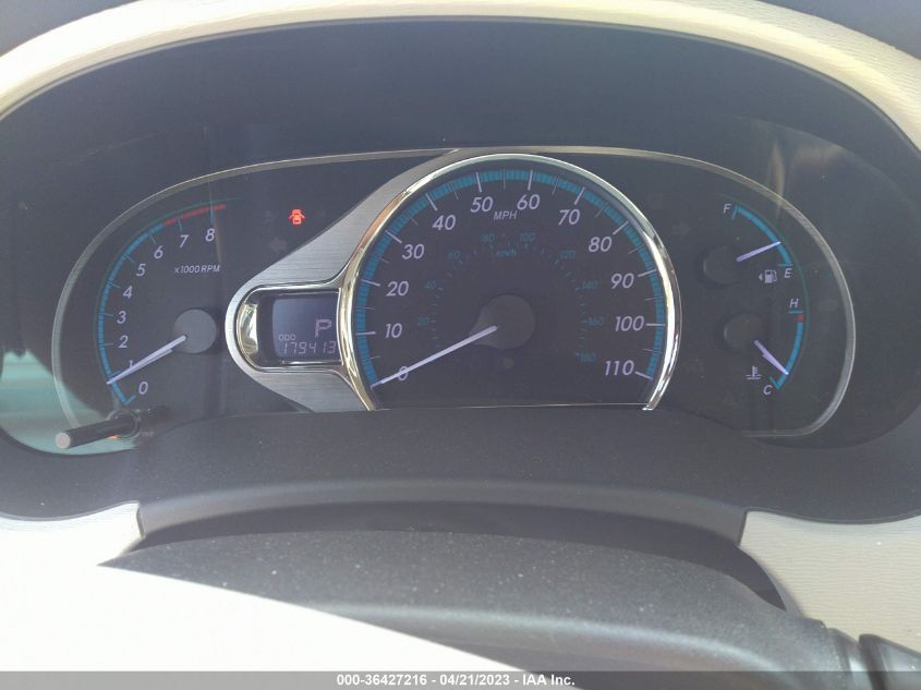 2013 TOYOTA SIENNA XLE AAS/XLE/LTD - 5TDYK3DC0DS293193