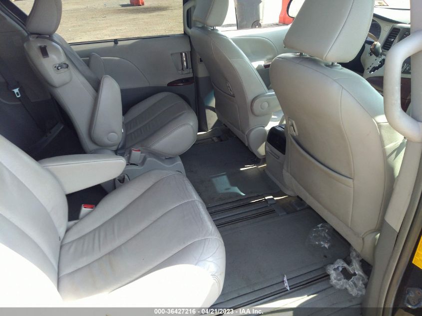 2013 TOYOTA SIENNA XLE AAS/XLE/LTD - 5TDYK3DC0DS293193