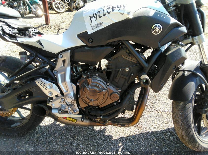 2015 YAMAHA FZ07 JYARM06E3FA005142