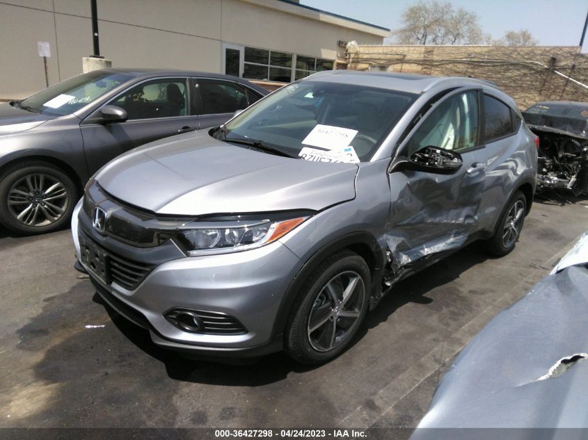 2022 HONDA HR-V EX-L - 3CZRU6H79NM742590