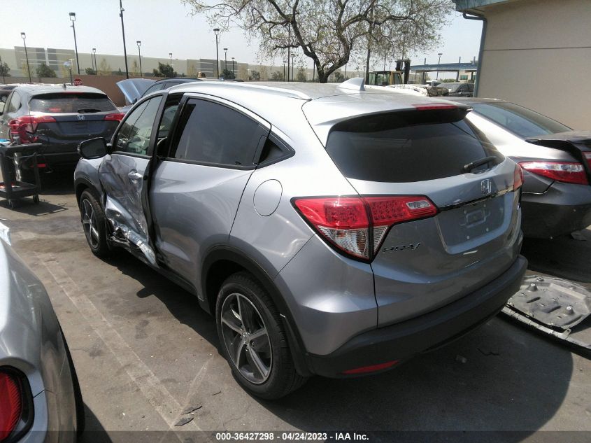2022 HONDA HR-V EX-L - 3CZRU6H79NM742590