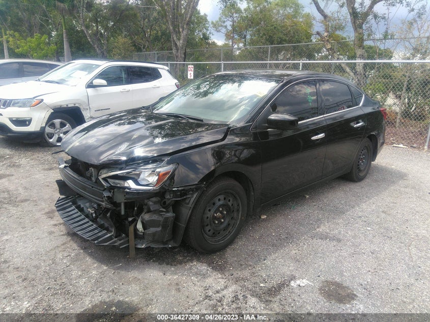 VIN 3N1AB7AP9KY418698 2019 NISSAN SENTRA S