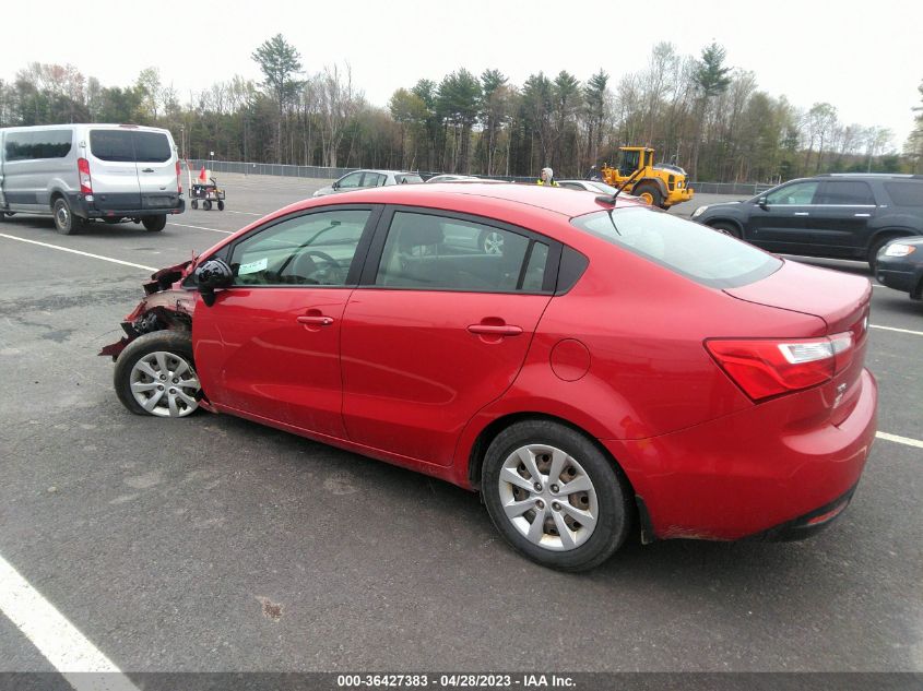 2014 KIA RIO LX - KNADM4A35E6399561