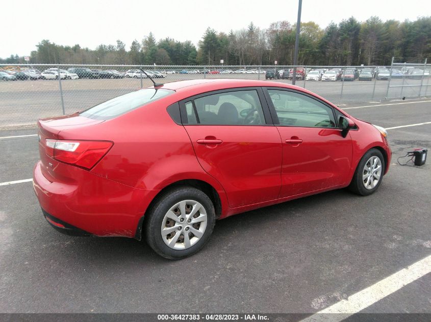 2014 KIA RIO LX - KNADM4A35E6399561