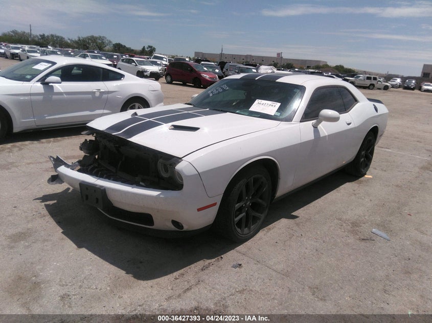 VIN 2C3CDZAG0MH586643 2021 DODGE CHALLENGER SXT