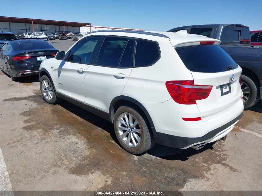 2015 BMW X3 XDRIVE28D - 5UXWY3C5XF0E95393