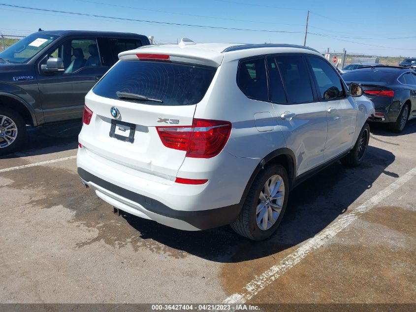 2015 BMW X3 XDRIVE28D - 5UXWY3C5XF0E95393