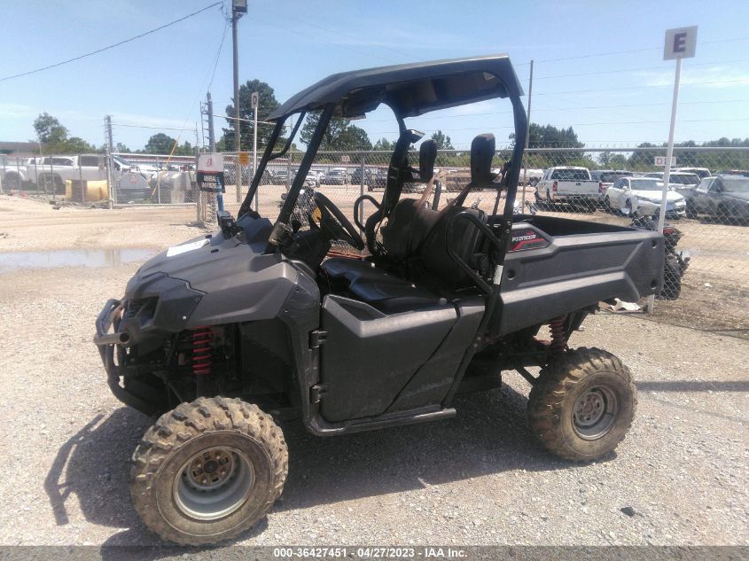 2018 HONDA SXS700 M2 - 1HFVE02E5J4402550