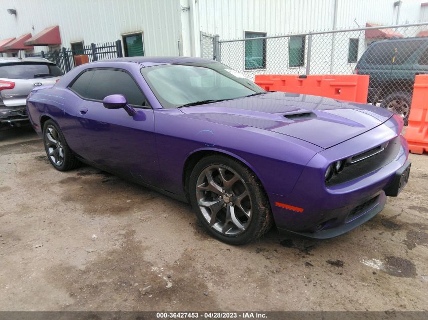 2016 DODGE CHALLENGER SXT PLUS - 2C3CDZAG8GH168853