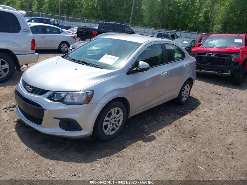 2020 CHEVROLET SONIC LS - 1G1JB5SB8L4143729