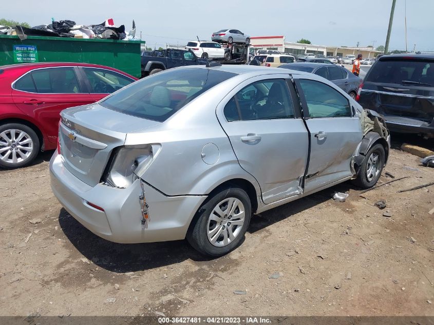 2020 CHEVROLET SONIC LS - 1G1JB5SB8L4143729