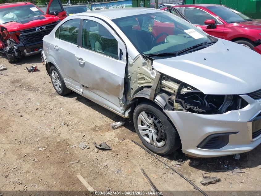 2020 CHEVROLET SONIC LS - 1G1JB5SB8L4143729
