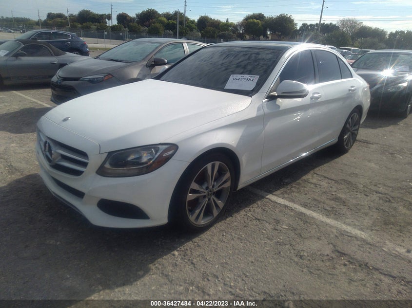 VIN WDDWF4JB3JR366893 2018 MERCEDES-BENZ C-CLASS C 300