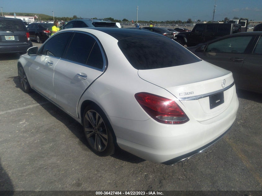 VIN WDDWF4JB3JR366893 2018 MERCEDES-BENZ C-CLASS C 300