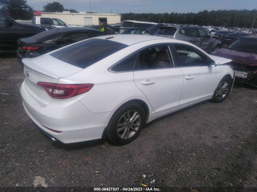 2016 HYUNDAI SONATA 2.4L SE - 5NPE24AF2GH303790