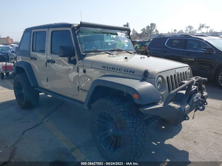 2016 JEEP WRANGLER UNLIMITED RUBICON - 1C4BJWFG8GL292244