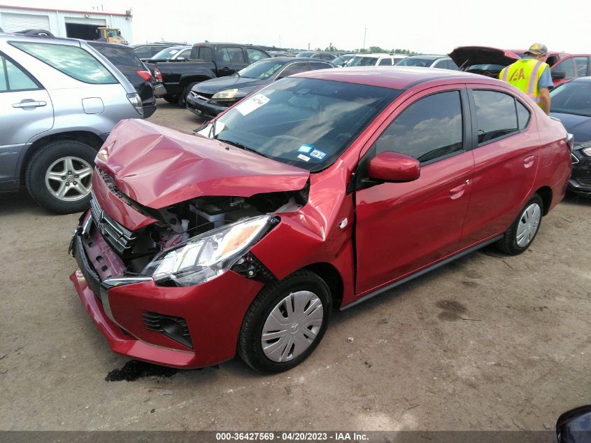 2022 MITSUBISHI MIRAGE G4 ES/LE/BLACK EDITION - ML32FUFJ6NHF09104