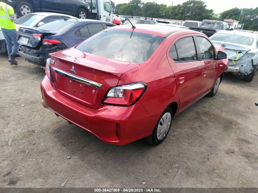 2022 MITSUBISHI MIRAGE G4 ES/LE/BLACK EDITION - ML32FUFJ6NHF09104