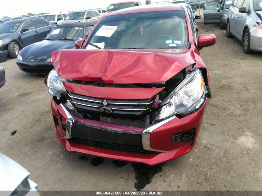 2022 MITSUBISHI MIRAGE G4 ES/LE/BLACK EDITION - ML32FUFJ6NHF09104