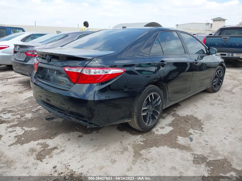 2015 TOYOTA CAMRY XLE/SE/LE/XSE - 4T1BF1FK6FU883167