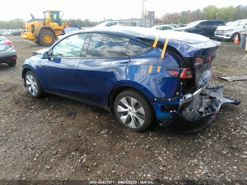 2021 TESLA MODEL Y LONG RANGE - 5YJYGDEE4MF248656