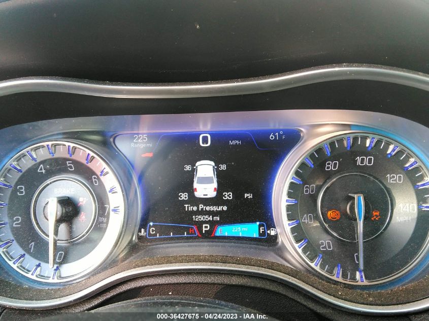 2016 CHRYSLER 300 300C - 2C3CCAEG9GH334165