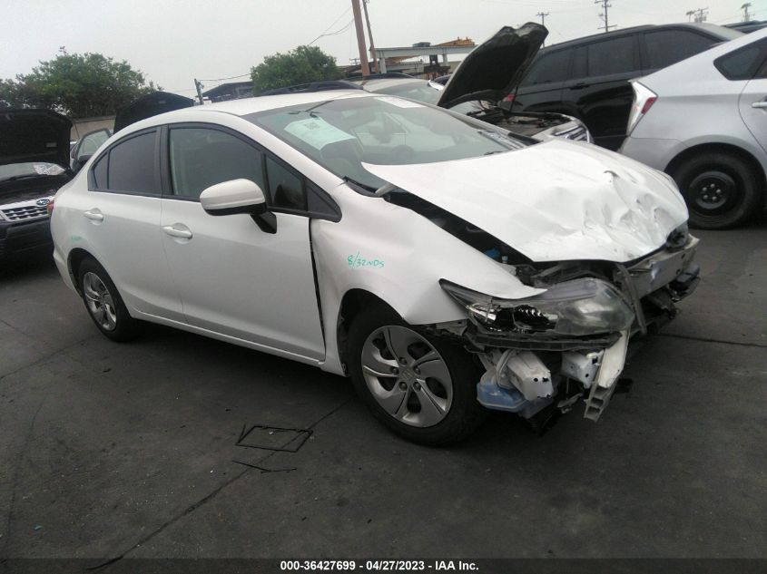 2015 HONDA CIVIC SEDAN LX - 19XFB2F54FE231986