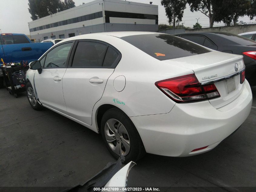 2015 HONDA CIVIC SEDAN LX - 19XFB2F54FE231986
