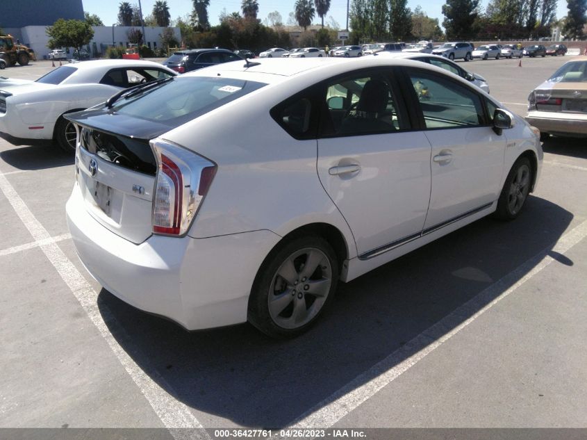 2015 TOYOTA PRIUS FOUR - JTDKN3DU4F0411581