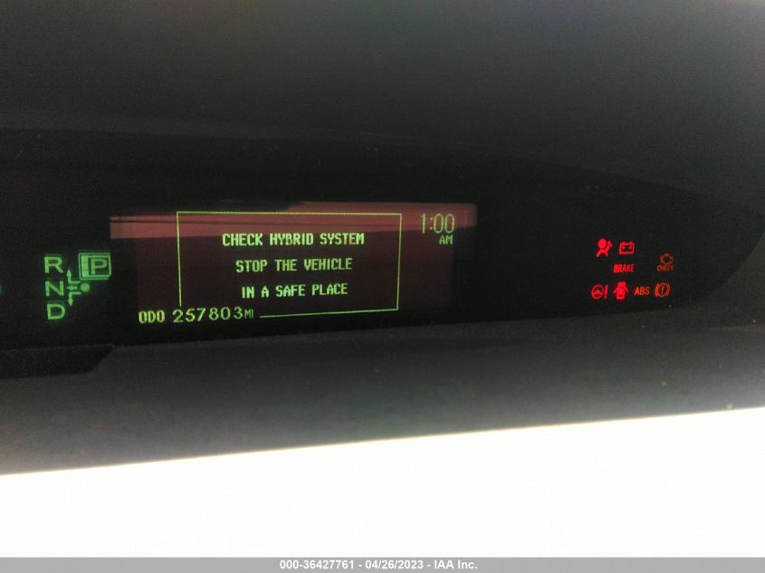 2015 TOYOTA PRIUS FOUR - JTDKN3DU4F0411581