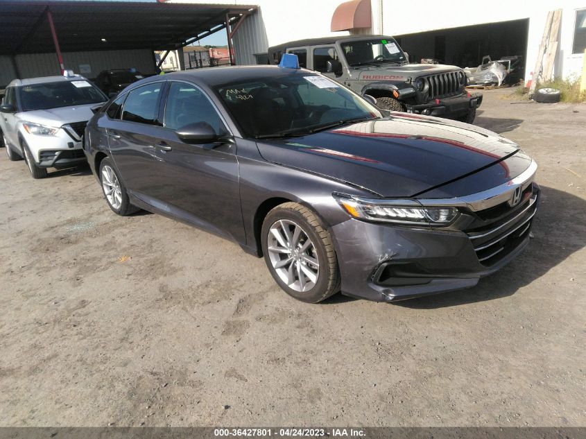 2021 HONDA ACCORD SEDAN LX - 1HGCV1F12MA012477