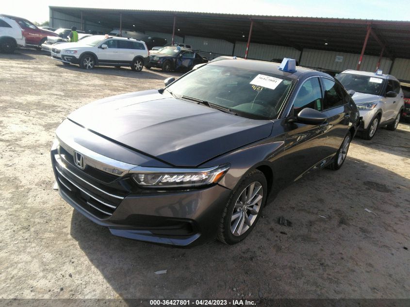 2021 HONDA ACCORD SEDAN LX - 1HGCV1F12MA012477