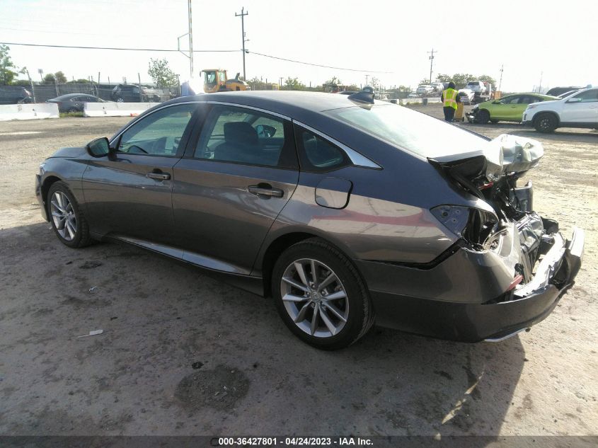 2021 HONDA ACCORD SEDAN LX - 1HGCV1F12MA012477