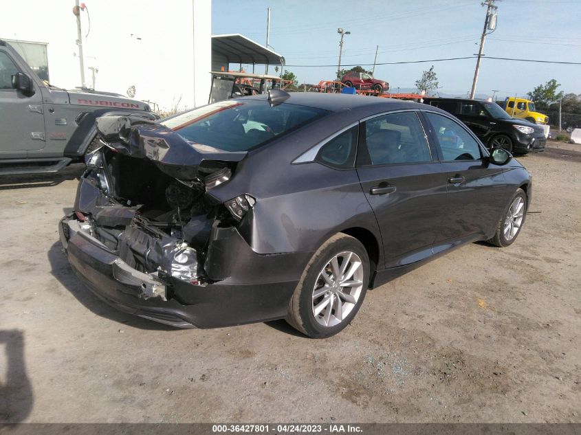 2021 HONDA ACCORD SEDAN LX - 1HGCV1F12MA012477