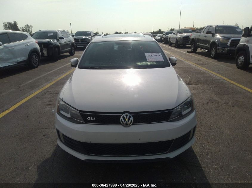 2013 VOLKSWAGEN GLI AUTOBAHN W/NAV 3VW5A7AJ6DM358948