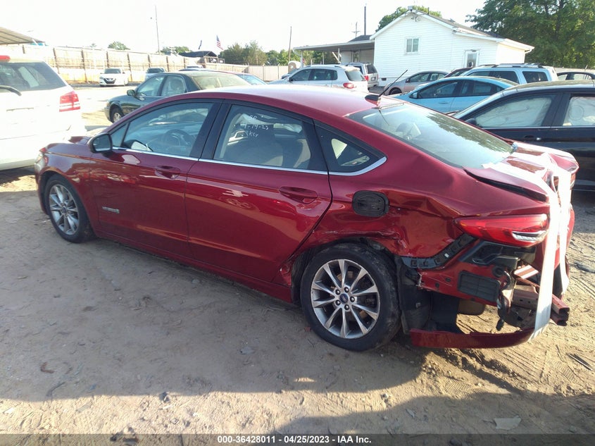 VIN 3FA6P0LUXHR384925 2017 FORD FUSION HYBRID SE