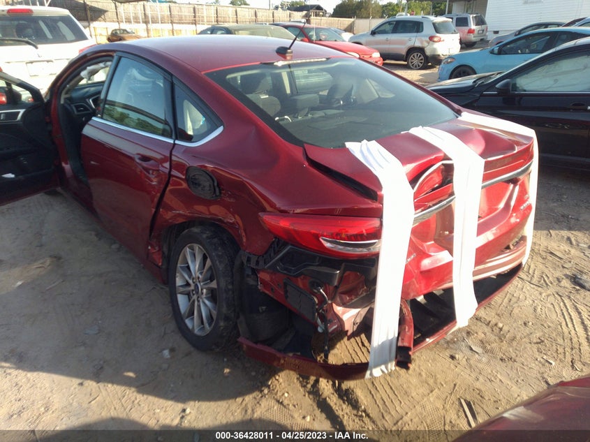 VIN 3FA6P0LUXHR384925 2017 FORD FUSION HYBRID SE