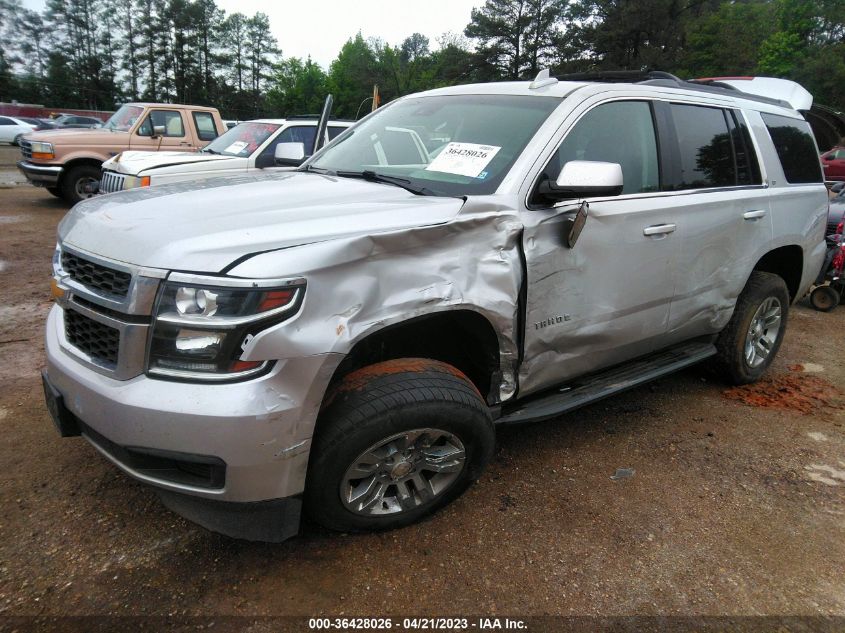 2017 CHEVROLET TAHOE LT - 1GNSCBKC5HR118224