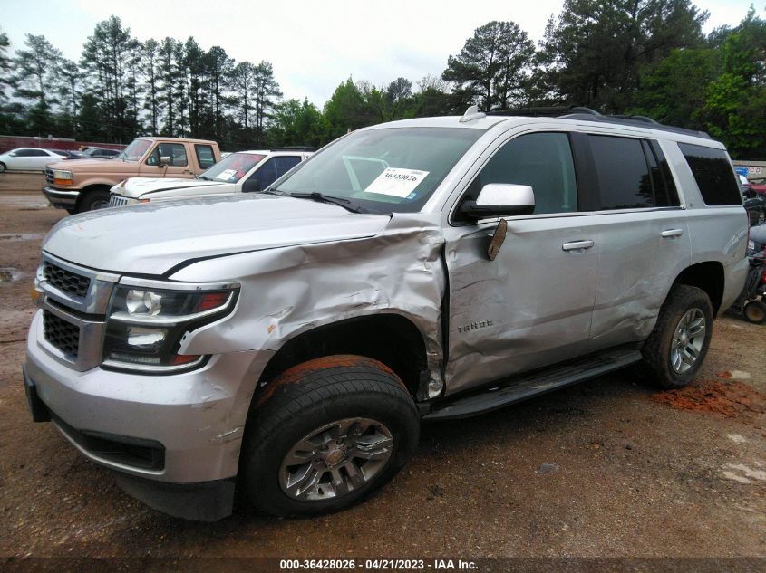 2017 CHEVROLET TAHOE LT - 1GNSCBKC5HR118224