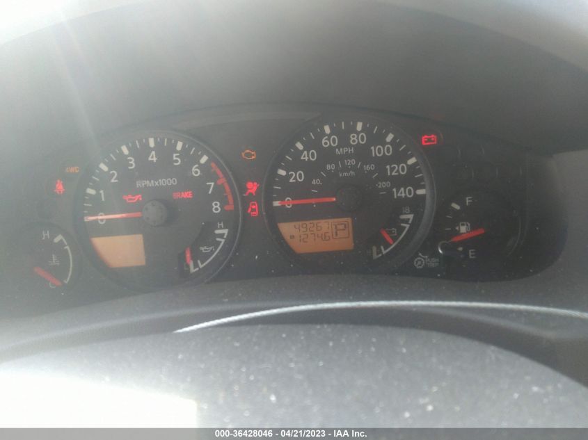 2016 NISSAN FRONTIER S/SV/PRO-4X/SL - 1N6AD0EV1GN795986